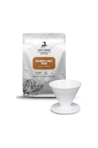 Addıs Ababa Kolombiya Single Origin Coffee Ve V60 Dripper Addıs Ababa Kolombiya Single Origin Coffee Ve V60 Dripper