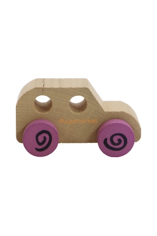 Mr. Quokka Ahşap Ambulans - Mor