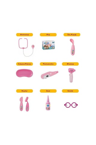 Pasifik Toys Doktor Seti Bs8502a Pembe