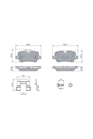 Bmw 3 G20 320d 2.0 2019-2023 Bosch Arka Balata