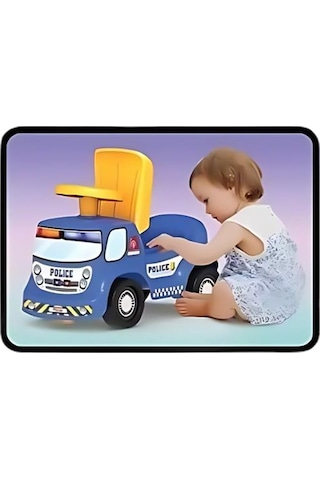 Dede Oyuncak Go Hero Polis Aracı 04038 Çok Renkli