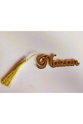 Kitap Ayracı Kişiye Özel İsim Temalı -2