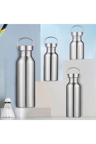 Pazly Suntek Su Spor Şişesi Pp Paslanmaz Çelik 350ml Bisiklet Gri Kapak Lw Gri