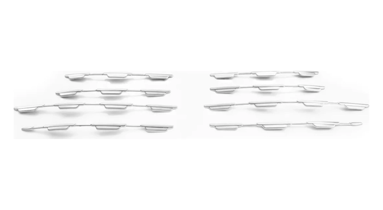 Ueskrom Fiat Egea Krom Ön Panjur 2020 Üzeri Uyumlu 8 Prç. Paslanmaz Çelik