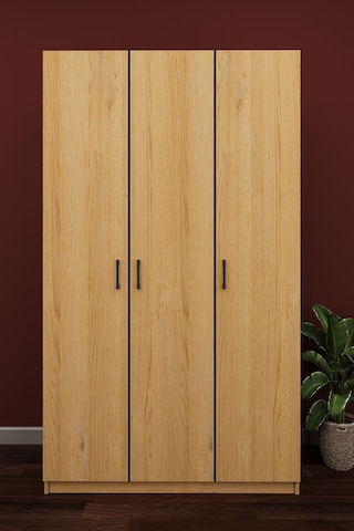 Lüks 3 Kapaklı Çok Amaçlı Yüklük Gardırop %100 Mdf Yatak Yorgan Yastık Saklama Dolabı Yk02 Karına