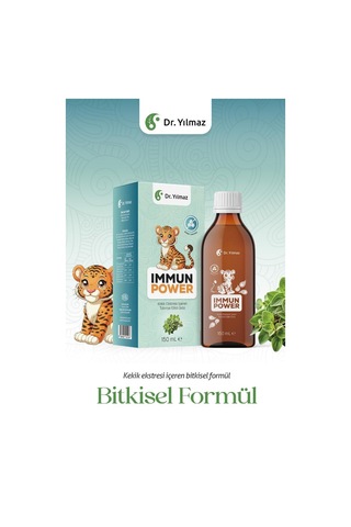 Dr. Yılmaz Immunpower Kekik Ekstresi İçeren Takviye Edici Gıda 150 ML