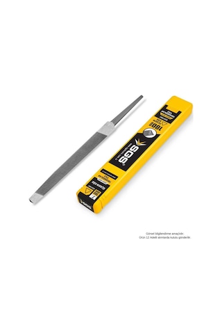 Sgs Üçgen Eğe Seti Kalın Dişli - 130-150-180-200 Mm. - 4 Parça