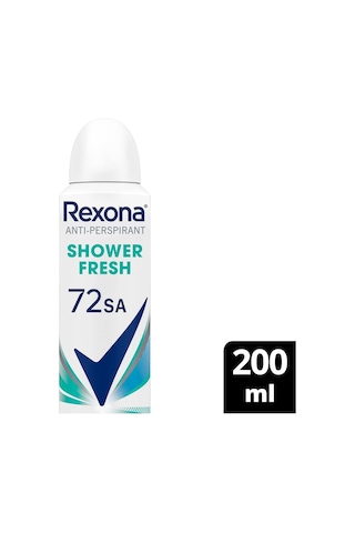 Rexona Kadın Sprey Deodorant Shower Fresh 72 Saat Kesintisiz Üstün Koruma 200 Ml