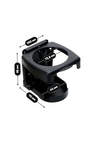 Yifomall Araç İçi Evrensel İçecek Tutucu - Siyah, Kahve, Çay Ve İçecekler İçin Pratik Abs Plastik Tutucu