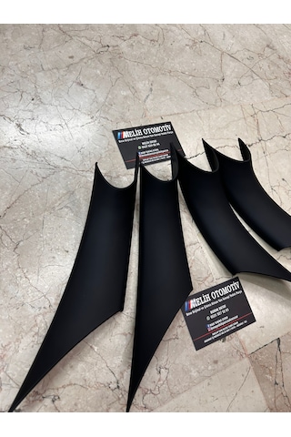 Bmw 3 Serisi F30-32-33-36 Kapı Tutamak Kaplaması Siyah Set 4parça