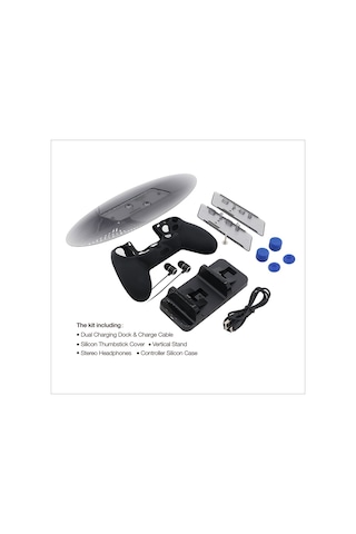 Ps4 Super Kit Aksesuar Set (Fat/slim/pro Uyumlu) TP4-1751