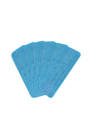 Geeroyoo Islak/kuru Temizlik İçin 6 Lı Mikrofiber Paspas Başlığı - Yeniden Kullanılabilir Ve Yıkanabilir Diğer