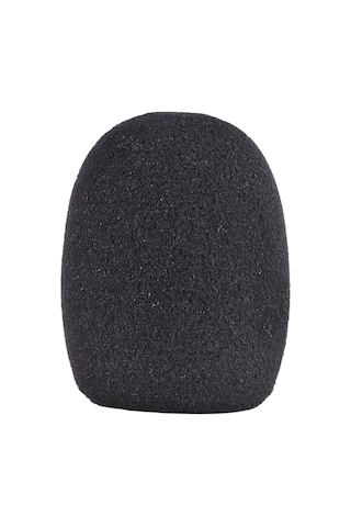 Fosenze Siyah Mikrofon Muhafaza Kılıfı Tekli Paket - Ktv/karaoke İçin 76mm Yükseklikli, 60mm Dış/40mm İç Çaplı Sprey Koruması