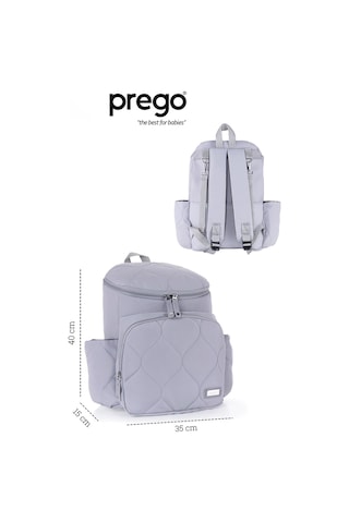 Prego Montana Bebek Bakım Çantası Ligth Gri 3084 Açık Gri