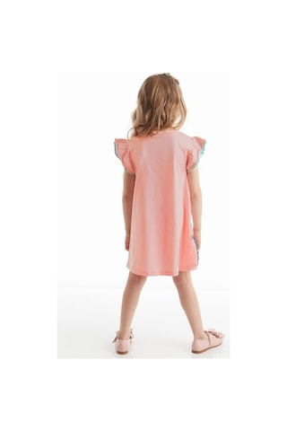 Denokids Denizkızı Pembe Kız Elbise Pembe