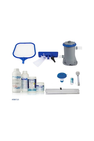 Bestway İntex Havuzlarla Uyumlu Full Havuz Temizlik Seti 58386 BW726