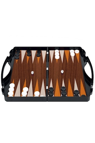 Çantalı Tavla- Dama-satranç 3'lü Oyun Seti