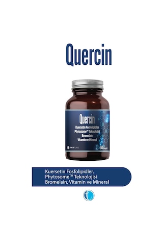 Quercin Fitozomal Quercetin 60 Bitkisel Kapsül