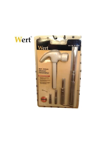 Wert 2260 Mini Çekiç Tornavida Seti 5 Parça