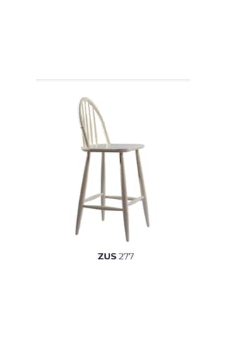 Bengimobilya Sandalye Zus277 Oval Çıta Model Ahşap Kayın Iskelet Modern Ayak B