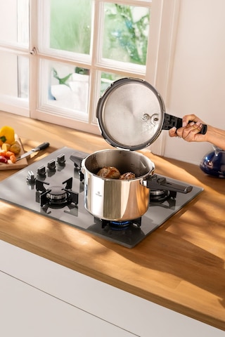 Emsan Fast Cooker Çift Emniyetli Düdüklü Tencere 6 Lt Siyah