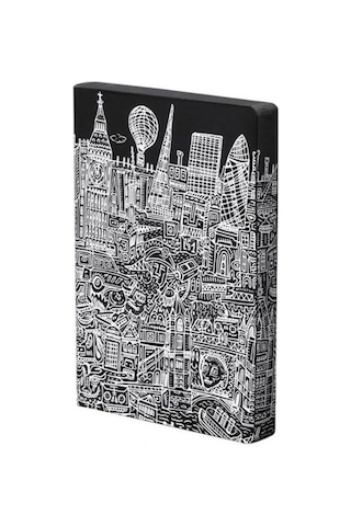Nuuna Gri Noktalı A5 Defter London 52040 Çok Renkli