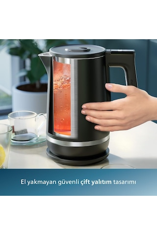 Philips 7000 Serisi Çift Yalıtımlı Su Isıtıcısı, 1,7 L Kapasite,