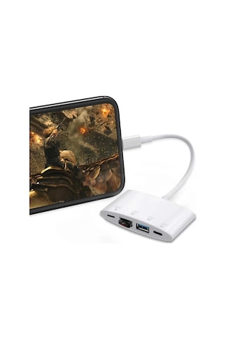 Ally Nk-1040 4in1 iPhone Uyumlu Lightning To Usb Kamera Adaptörü- 5775