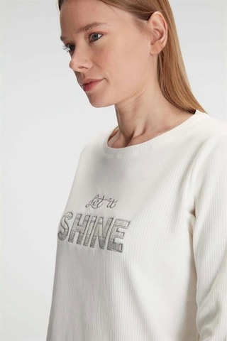 Anıl Uzun Kol Pamuklu Kışlık Pijama Takımı Gri