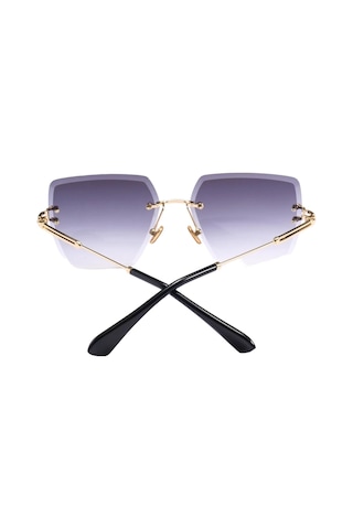 Bp4099 Kare Kristal Kesim Unisex Güneş Gözlüğü Çok Renkli