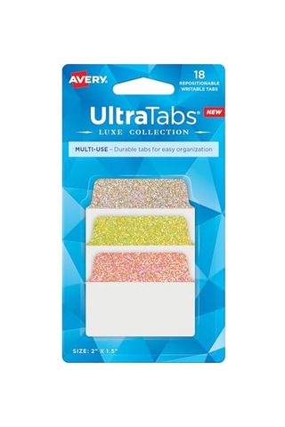 Amaçlı Ultra Sekmeler 5 08 Cm X 3 81 Cm Holografik Gün Batımı Ombé Renkleri 18 Yeniden Konumlandırılabilir Sayfa 1