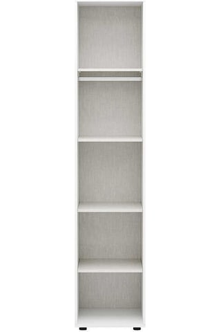 Oryana Tek Kapaklı Gardırop-mat Lake Beyaz 45x210x62 Cm