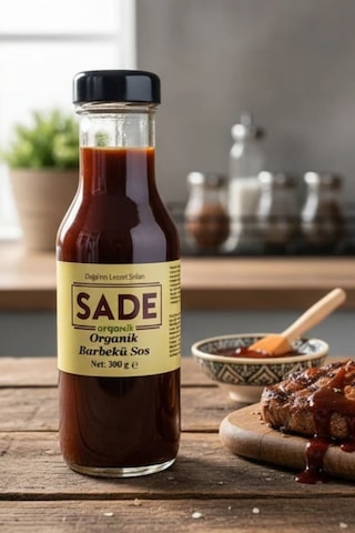 Sade Organik Barbekü Sos 290 Gr Sade Organik Barbekü Sos 290 Gr