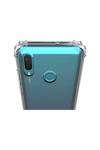 Blogy P Smart 2019 İle Uyumlu Crystal Fit Kılıf Crystal Clear