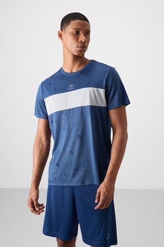 Tommy Life Parlament Polyester Nefes Alan Jakarlı İnce Esnek Standart Fit Erkek Performans T-shirt - 88398 Parlament