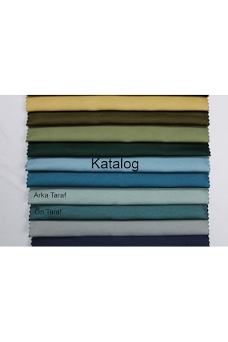 Dauble Blackut Karartma Perde Tek Kanat 1x2 Amerikan Pileli Fon Perde Petrol