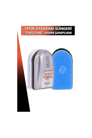 Bağcık + Fabcare Spor Ayakkabı Temizleme Ve Bakım Şampuanı 100 Ml Set