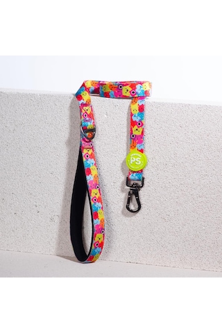 Pawstar Monsters Leash Kedi Köpek Sevk & Gezdirme Kayışı Köpek Uzatma Tasması Çok Renkli