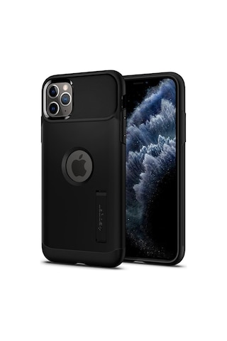 Apple Uyumlu iPhone 11 Pro Max Kılıf, Spigen Slim Armor