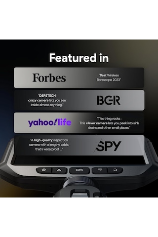 Depstech İki Yönlü Işıklı Eklemli Endoskop Kamera - 1.5m Kablo - 6mm