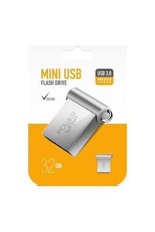 Powerway 32gb Usb 3.0 Metal Mini Flash Bellek 1 Adet