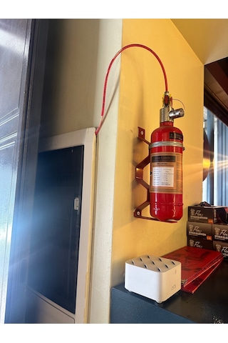 Hfc Gazlı 1 Kg Dekoraktif Askılı Pano İçi Otomatik Söndürme Sistemi