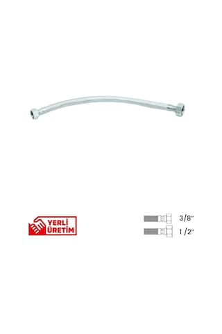 Bağlantı Hortumu 3/8'1/2 90 Cm