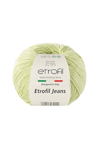 Etrofil Jeans El Örgü Iplikleri - 50 Gr / 160 Metre - Tüm Renkler