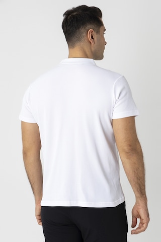 Crozwise Pamuk Pike Waffle Polo Yaka Tişört Beyaz 7152-08