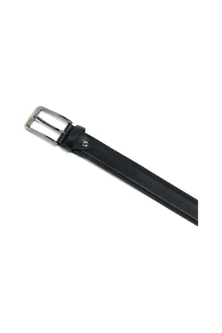 Siyah Erkek F-034-00 Grande Klasik Kemer Genişlik 3.5 Cm