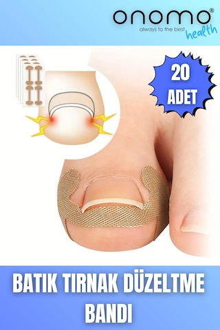 Batık Tırnak Düzeltme Bandı 20 Adet