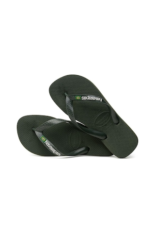 Havaınas Brasıl Logo Green Olıve/green Olıve-5190 Koyu Yeşil