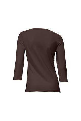 Bulalgiy Kadın Kahverengi Basic Tişört - Bga783284 Kahverengi