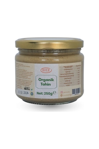 Organik Çiğ Tahin - 250 G